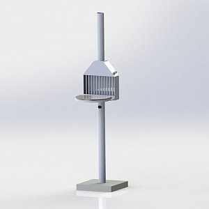 Raclette Holzofen 3D CAD Visualisierung