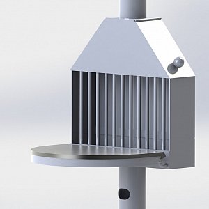Raclette Holzofen 3D CAD Visualisierung